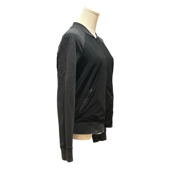 Lululemon Women’s Black Full Zip Faded Black Jacket Size 8 Stretch Casual - Picture 2 of 7
